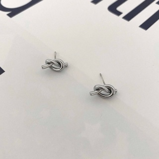 現貨 925銀針 扭結耳環 925銀針耳環 針式耳環 飾品｜sufuacc