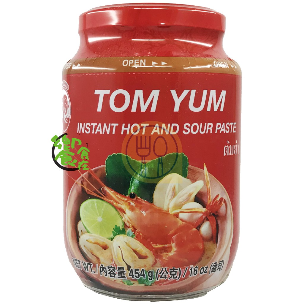 饗食在 公雞牌 泰式酸辣醬 TOM YUM 泰式酸辣海鮮湯醬 冬蔭功 冬陰功 酸辣海鮮湯 Cock