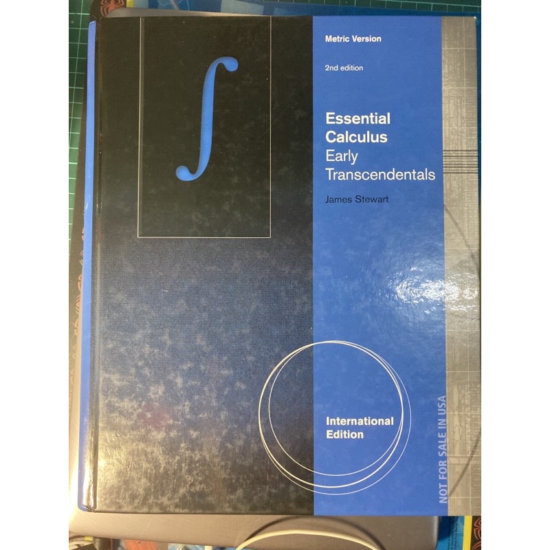 essential calculus early transcendental 微積分原文書