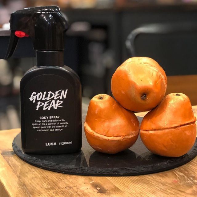 LUSH金梨Golden pear 5ml/10ml Body spray 分享噴瓶