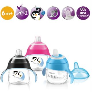 Philips Avent 企鵝鴨嘴吸口水杯 (6M/12M)