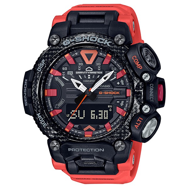 【CASIO】G-SHOCK強悍粗礦 碳纖維核心防護構造 GR-B200-1A9 台灣卡西歐公司貨