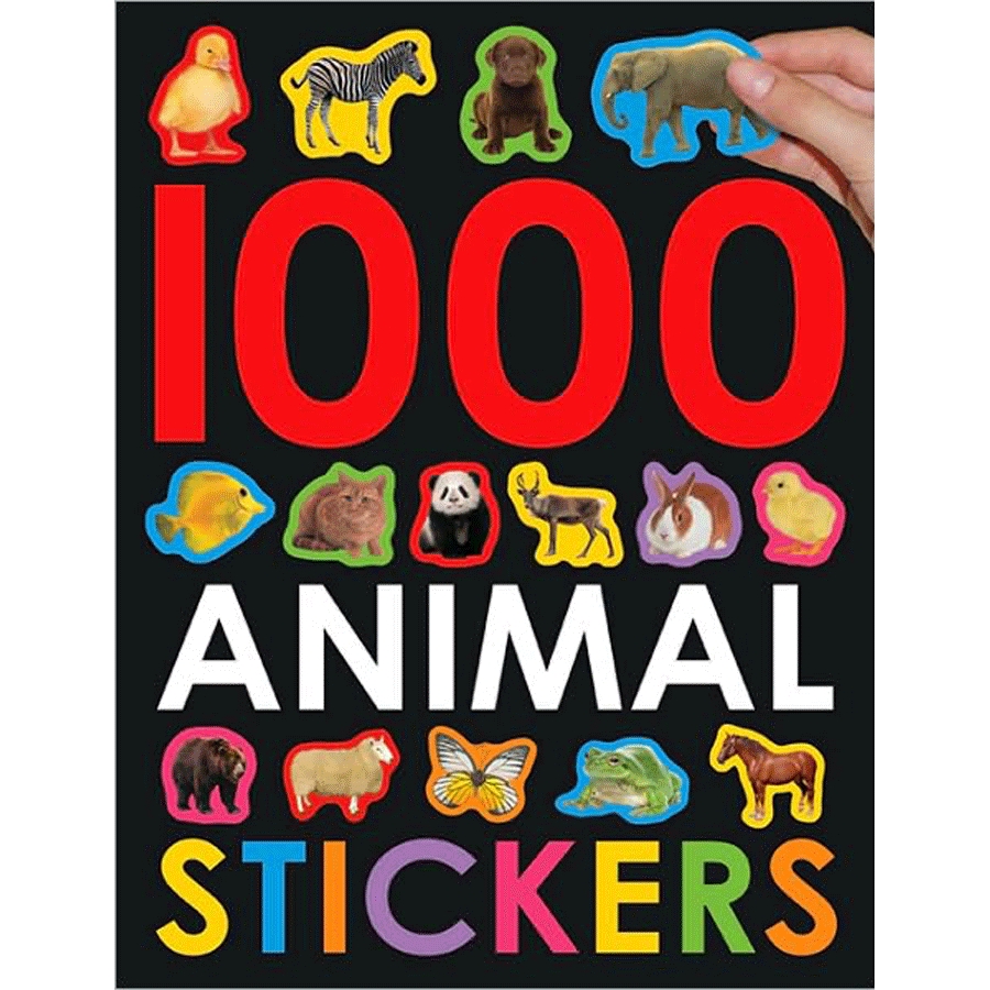 1000 Animal Stickers【金石堂、博客來熱銷】