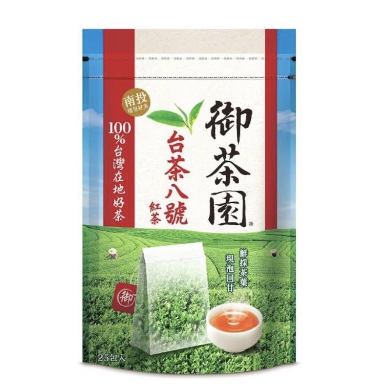 御茶園 台灣頂級茶包 2.0gX25包 四季春/台茶八號紅茶
