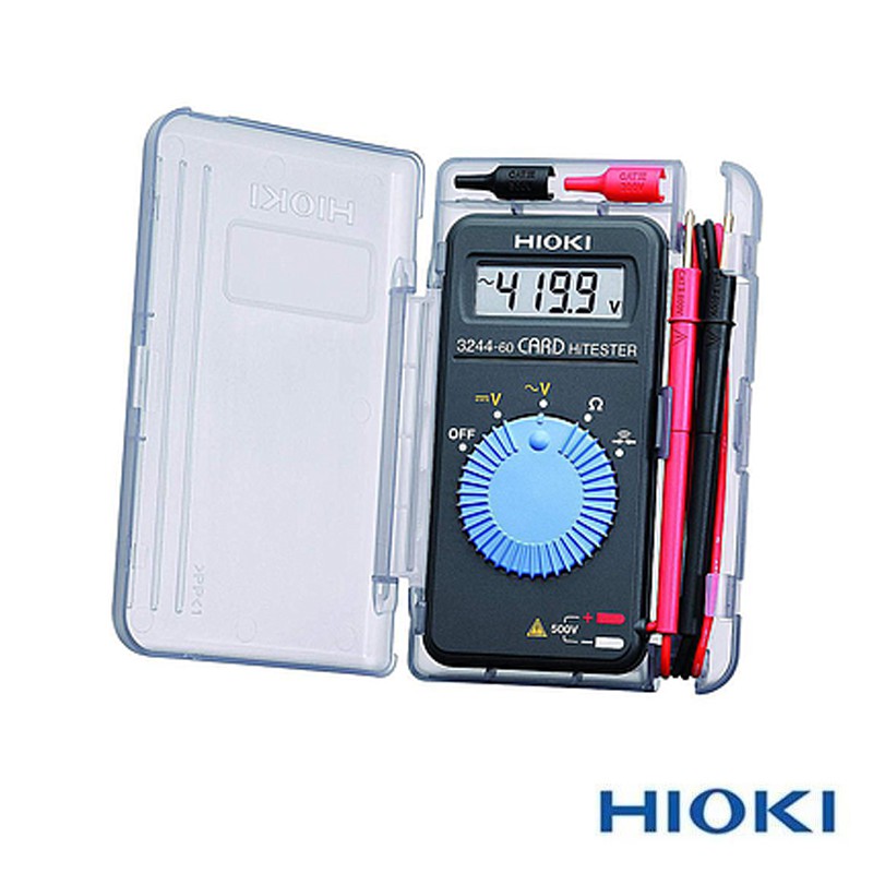 Hioki 3244 60 名片型電錶 【eYeCam】迷你三用電表 水電工 電路 量測