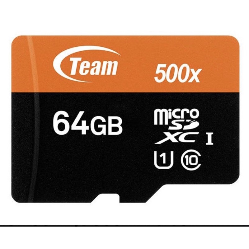 十銓科技500X-MicroSDHC UHS-I超高速記憶卡64GB-附贈轉卡「滿$199即贈價值不等神秘好禮！」