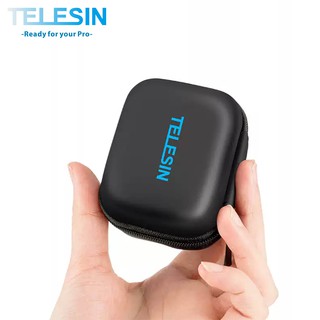 TELESIN 迷你收納包 可放充電線/記憶卡/電池/gopro 臺灣公司貨 泰迅