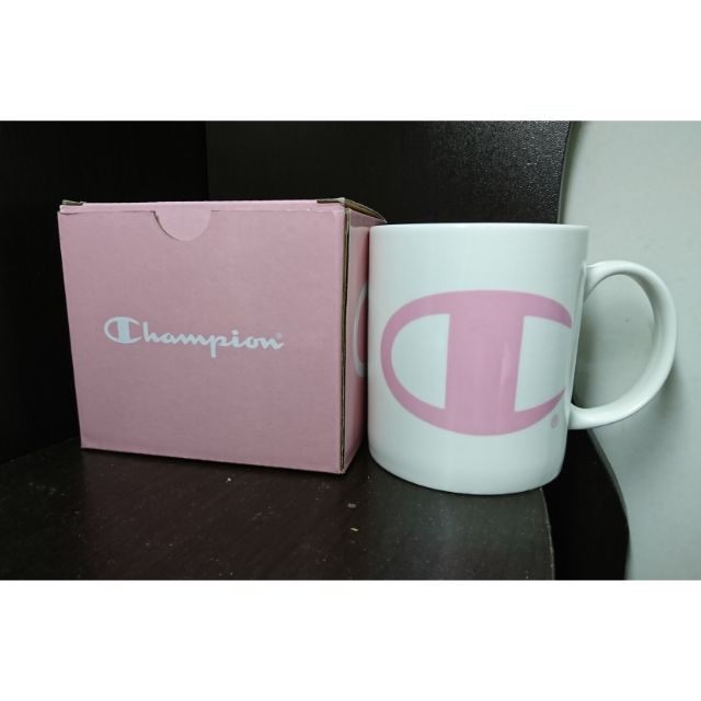 Champion 全瓷馬克杯 粉紅色