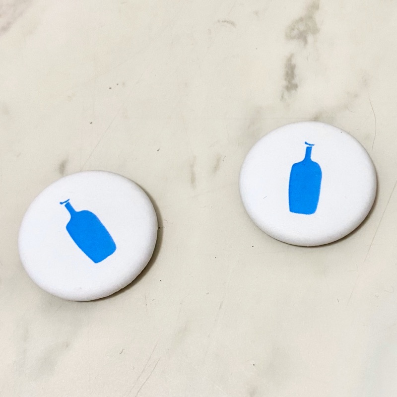 Blue Bottle 藍瓶咖啡 紀念別針組