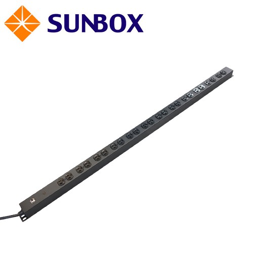 24孔20安培 L6-20插頭 PDU (SPU-2012-24L6D) SUNBOX