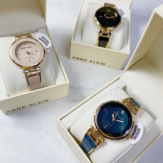 🇺🇸【現貨不用等】Anne Klein 女士手錶 珍珠母貝 鑲鑽 Diamond AK 2512 1414 粉 藍 黑
