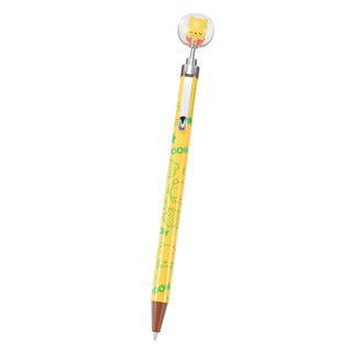 (現貨)日本製迪士尼專賣店限定-趴睡小熊維尼水晶球筆/自動鉛筆