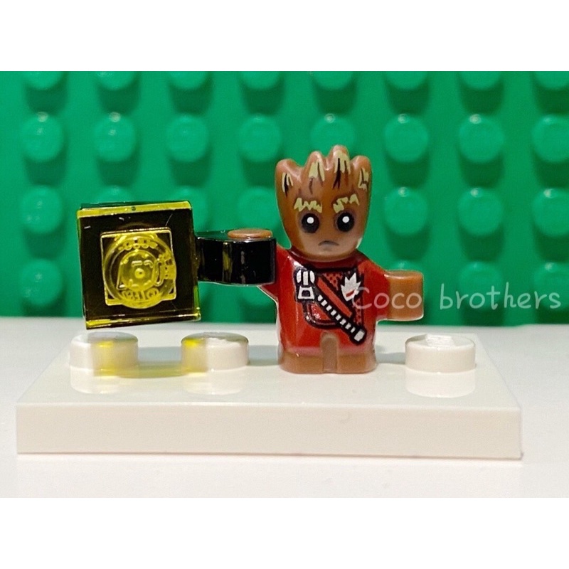 LEGO 樂高 76080 超級英雄 銀河護衛隊2 格魯特 人偶
