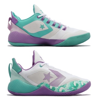 CONVERSE ALL STAR BB SHIFT OX 籃球鞋 男鞋 白紫綠 172890C