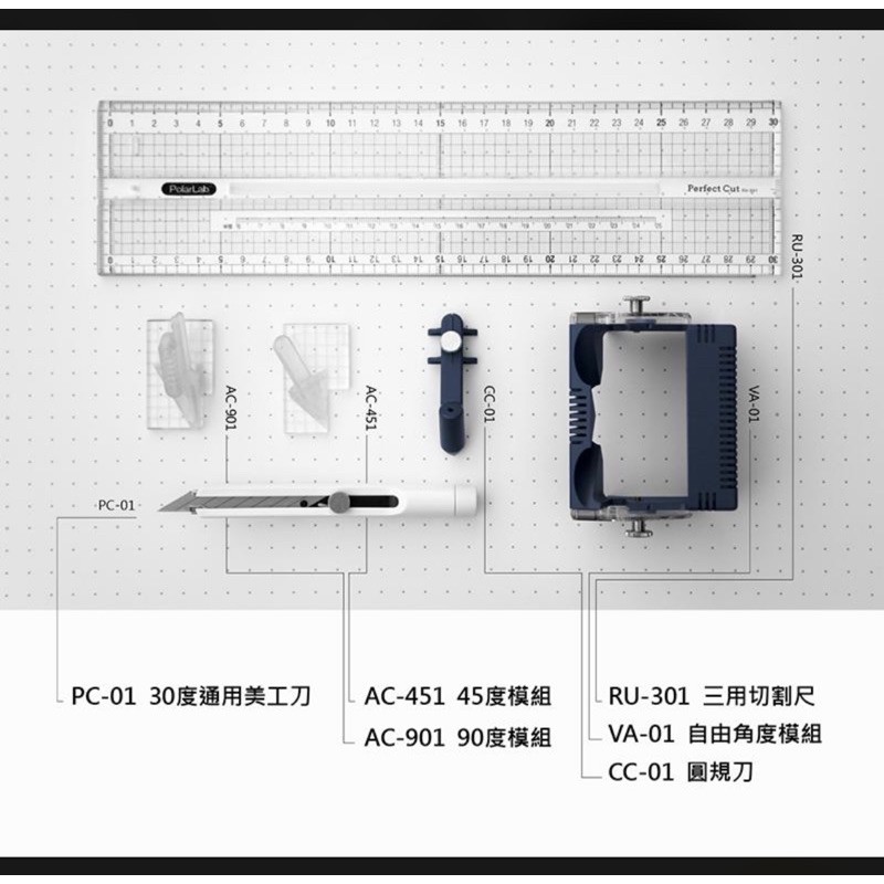 亟能美工刀（全新）polarlab