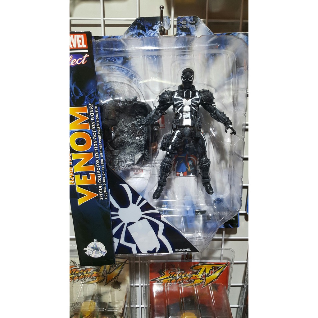 【玩具頻道】代理版 Marvel Select Venom 毒液 毒蜘蛛 蜘蛛人