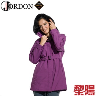 JORDON 橋登 女G-TEX羽絨外套 紫 羽絨外套/防水防風/柔軟舒適/保暖透氣/戶外/遊學/旅遊 06JW1952