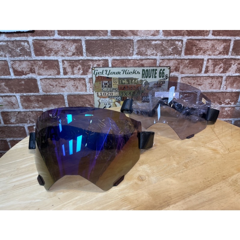 【Biker Shop】台灣M2R山車帽鏡片 風鏡 防曬 抗UV