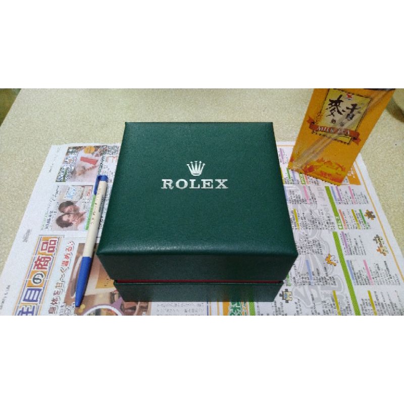 二手 ROLEX 空錶盒 綠色空錶盒