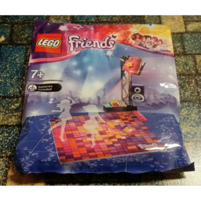 LEGO 5002931 Disco Dance Floor 迪斯可 發光磚 特殊紙版 30607 可搭配