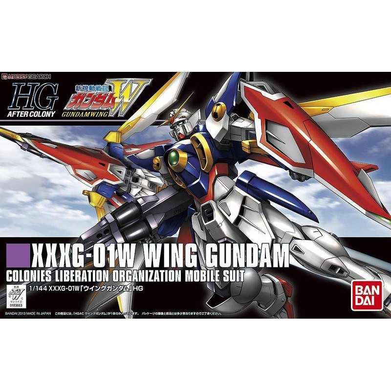 (大鳥叔叔模型)BANDAI 鋼彈1/144 HGAC#162 飛翼鋼彈 WING GUNDAM