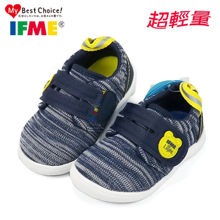 寶寶款日本IFME超輕量學步鞋.機能鞋 藍色13-15號(IF22-870511)