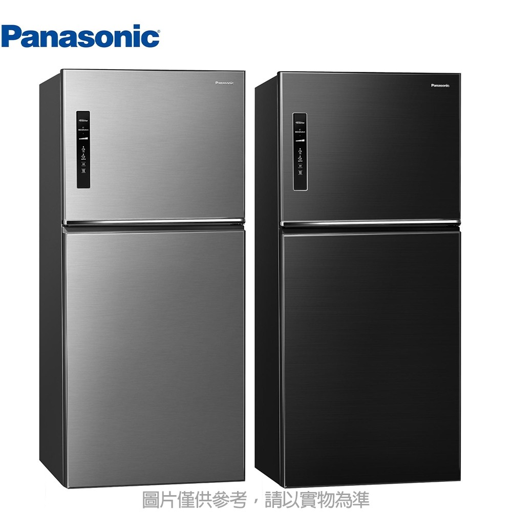 【PANASONIC 國際】 NR-B651TV 650公升 雙門變頻無邊框鋼板電冰箱 一級能效