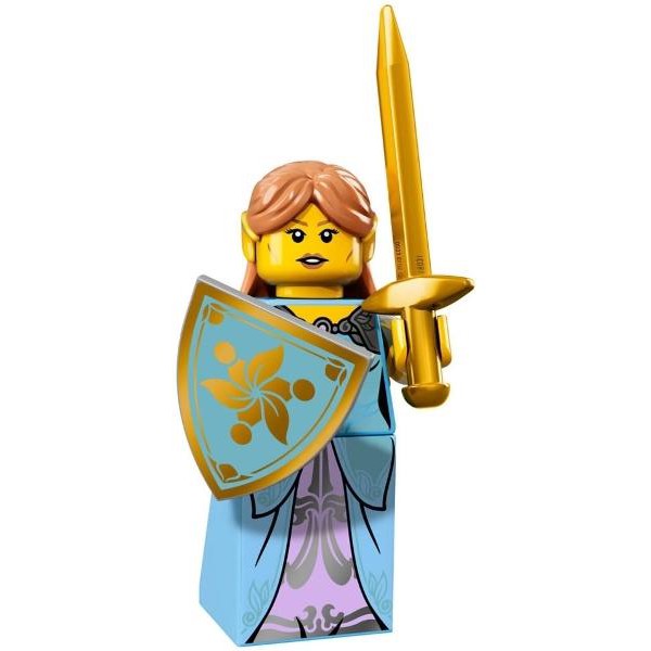 LEGO 樂高 17代人偶包 單售15號女精靈劍士 全新 71018 minifigures seaeon17十七代