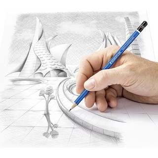 德國施德樓 STAEDTLER MS100 頂級藍桿鉛筆