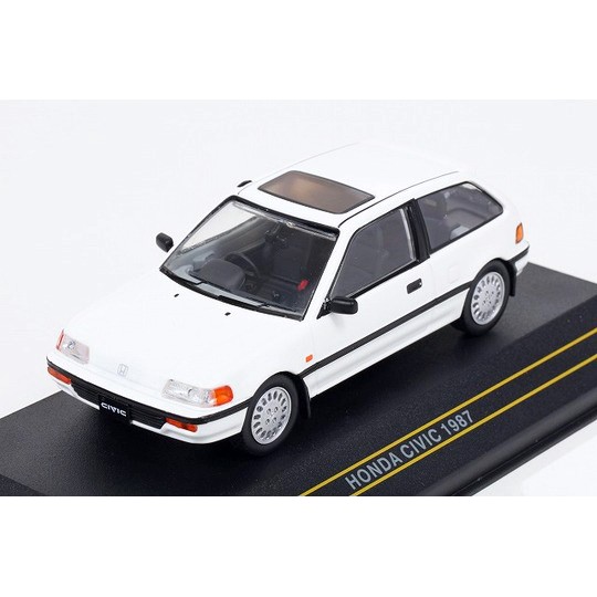 秉田屋 現貨first43 Honda 本田civic Si 四代三門喜美k4 白1 43 Ebbro 蝦皮購物