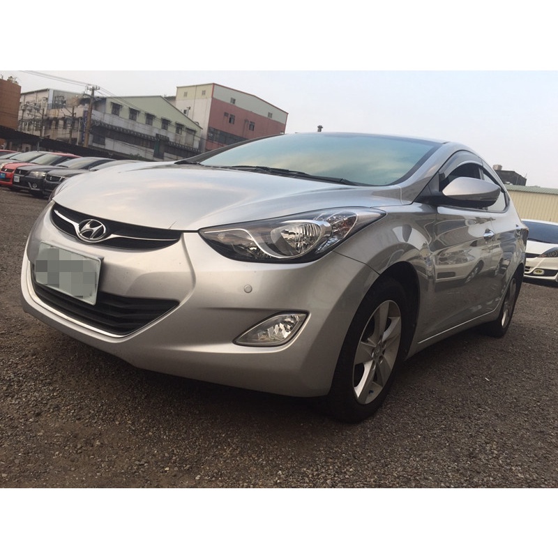 臉書:硬硬的車庫😎現代 HYUNDAI\ELANTRA 1.8 銀 12年中古車 二手車 桃園 汽車 車用 強力過件