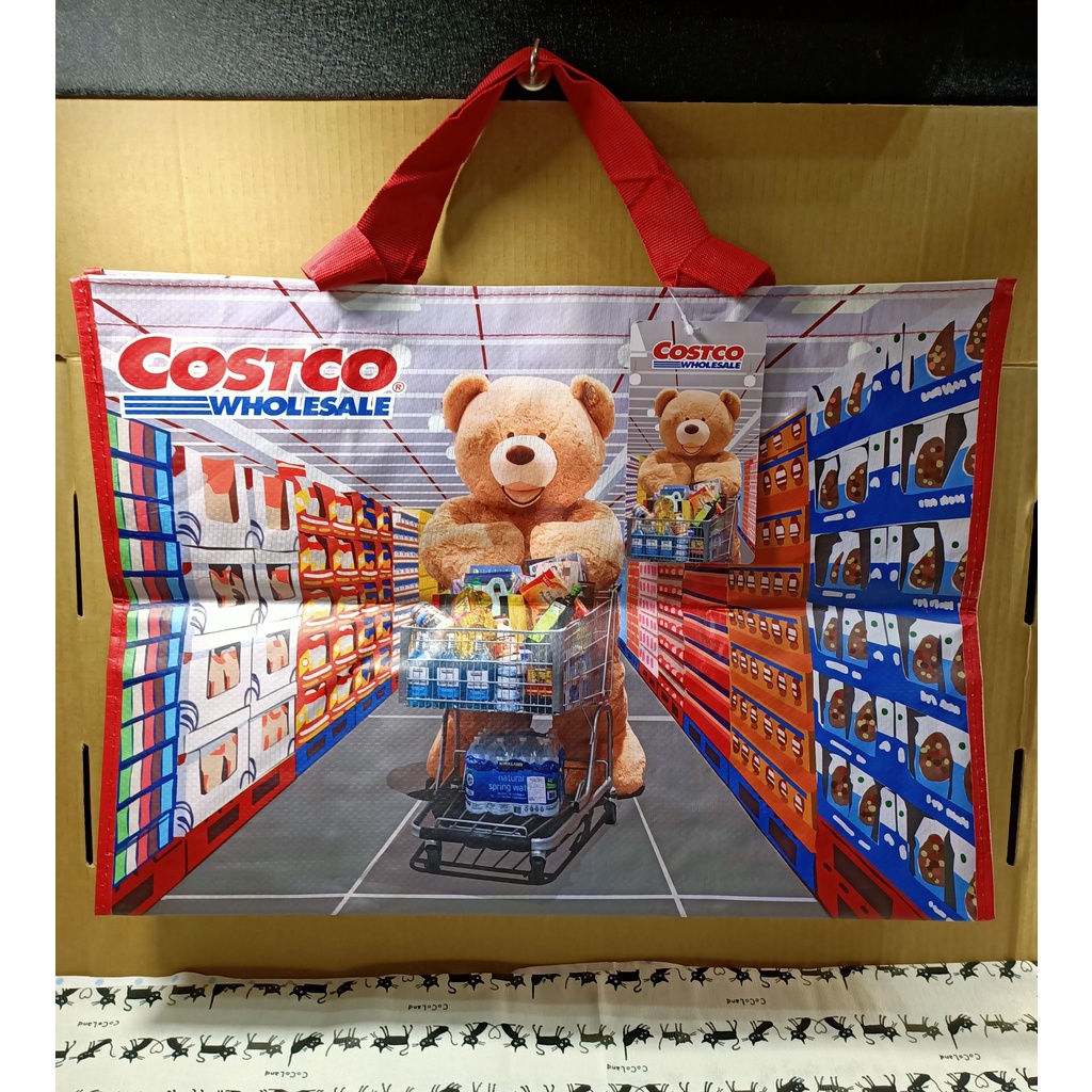 ❤現貨-全新品❤ 好市多COSTCO KeepCool 好市多大熊購物袋 收納袋 環保袋 防水袋 寄貨袋 長短提繩