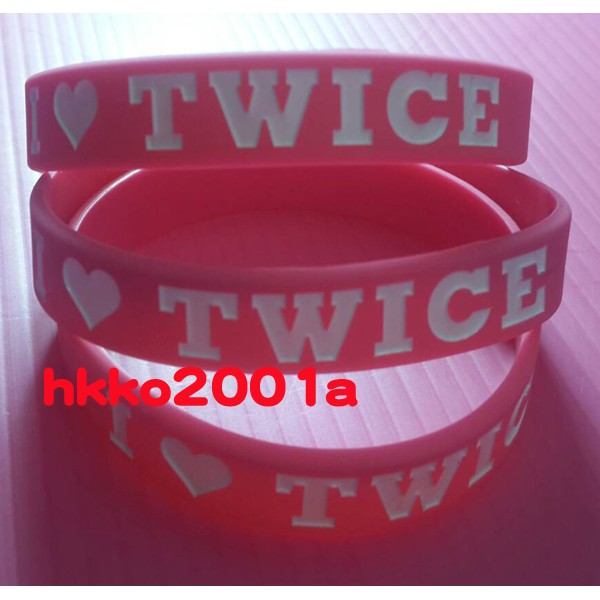 ★hkko2001a★ TWICE [ 手環 ] (粉色) 現貨 TWICELAND 演唱會 Knock Knock