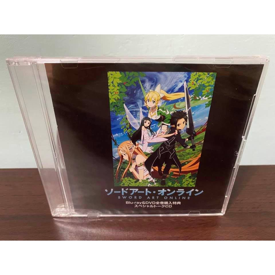 刀劍神域 SAO 日版 特典盤 CD Biu-ray&amp;DVD 全卷購入 妖精之舞篇 亞絲娜 桐人 愛麗絲 莉法 全新