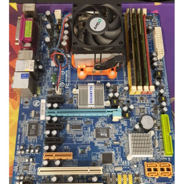 AMD X64 3800+MA69G主機板+DDR2 2G | 蝦皮購物