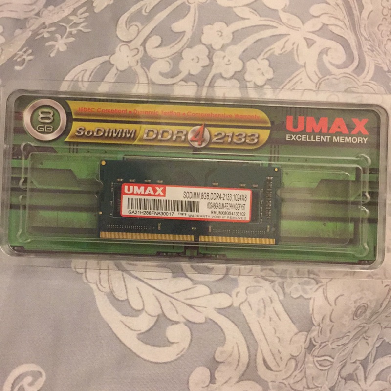 UMAX 8GB DDR4-2133 1024*8