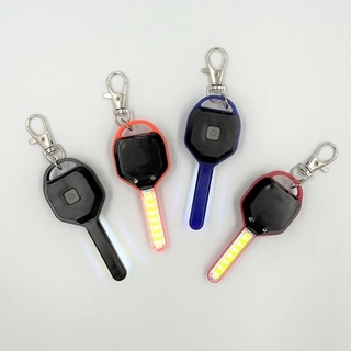 🔦 2段式 LED造型鑰匙扣燈 SD116 付電池 【顏色隨機】 攜帶型扣燈 鑰匙圈 迷你隨身照明 防身警示燈 緊急微照