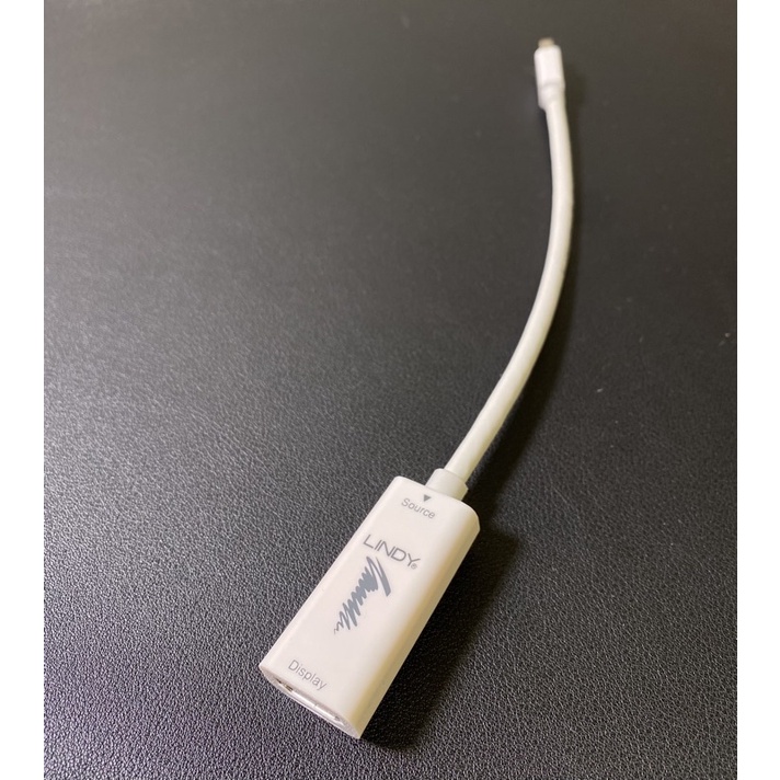 ［二手］LINDY 林帝 mini DisplayPort公 轉 HDMI母 macbook 相容Thunderbolt