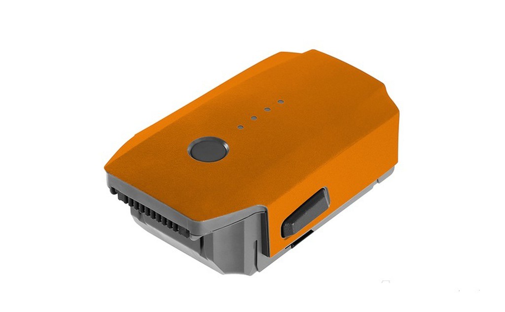 DJI MAVIC Pro電池專用包膜貼紙-貼膜貼紙-緞面橘