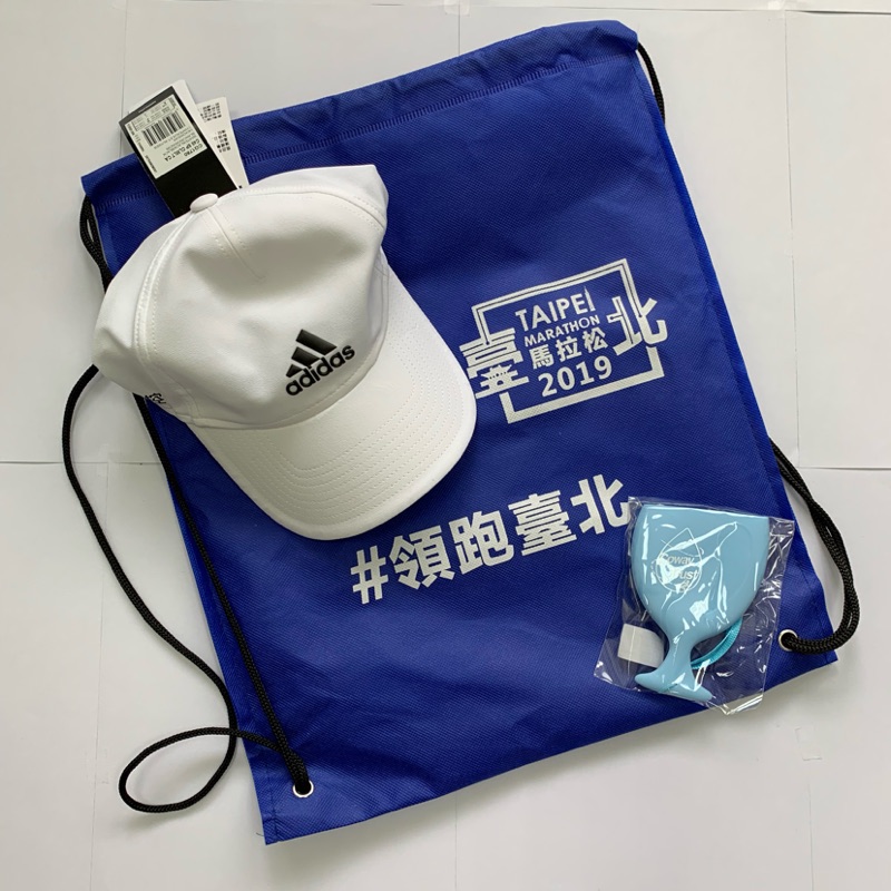 2019 臺北馬拉松 愛迪達 運動帽