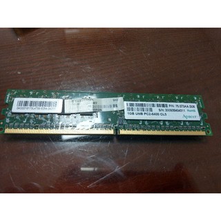 記憶體 ram pc2 6400 cl5 apacer 1g ddr2