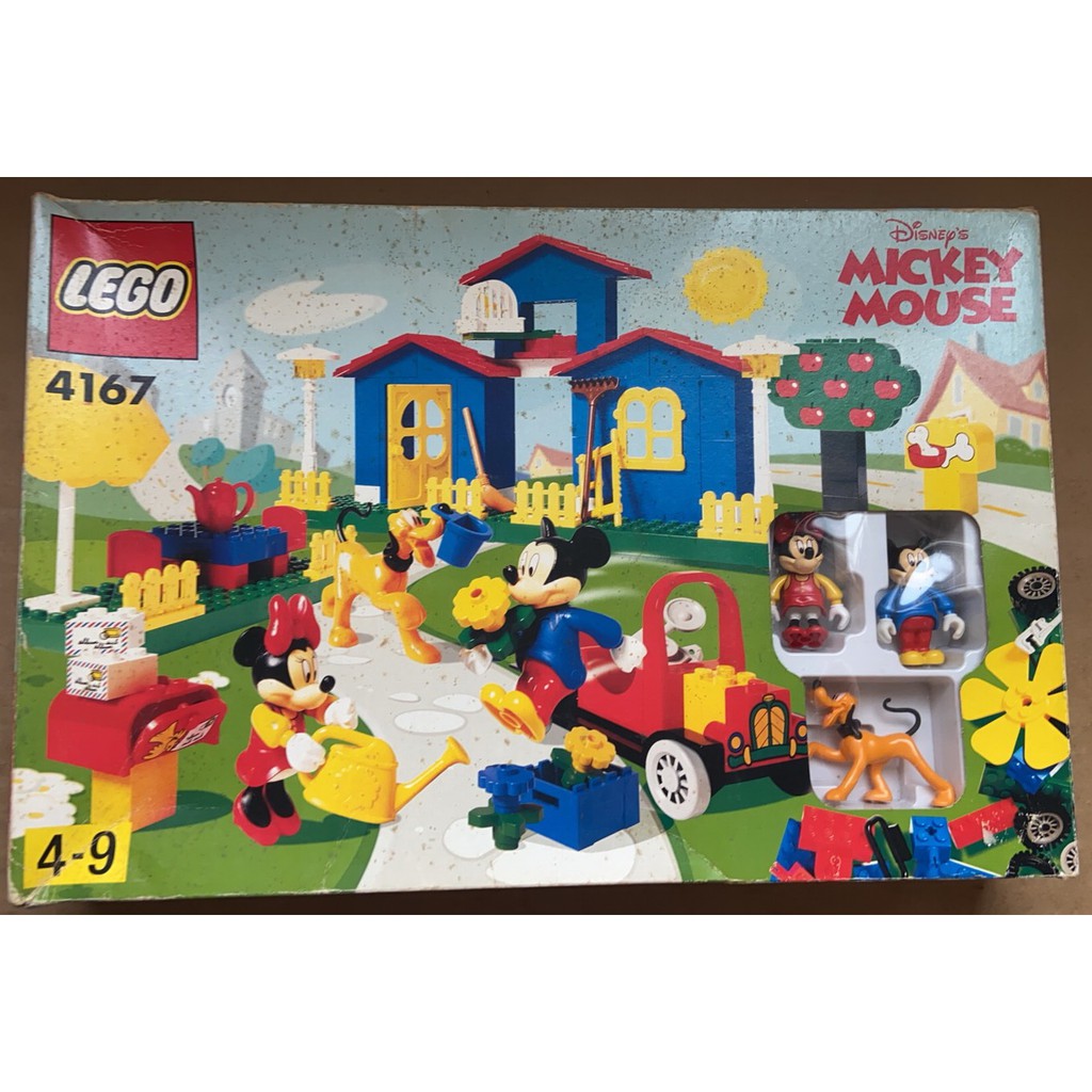 樂高 Lego Disney 4167 米奇之家(迪士尼系列/33254b/2661/33261pb01/米妮/高飛)