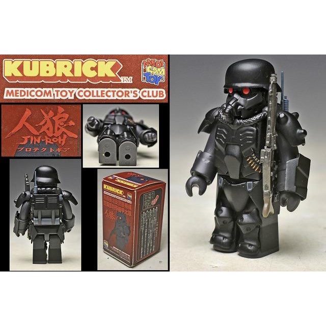 ❤里昂玩具部❤全新品 kubrick 人狼 JIN-ROH 犬狼 傳說 日版 裝甲部隊 BE@RBRICK