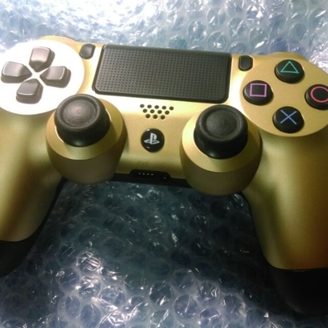 PS4 原廠 漂亮金色 藍芽無線 搖桿/手把控制器