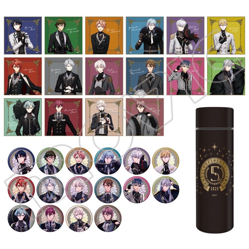 IDOLiSH7 偶像星願 アイナナ I7 五週年紀念週邊 千 棗巳波 徽章 胸章 動漫周邊