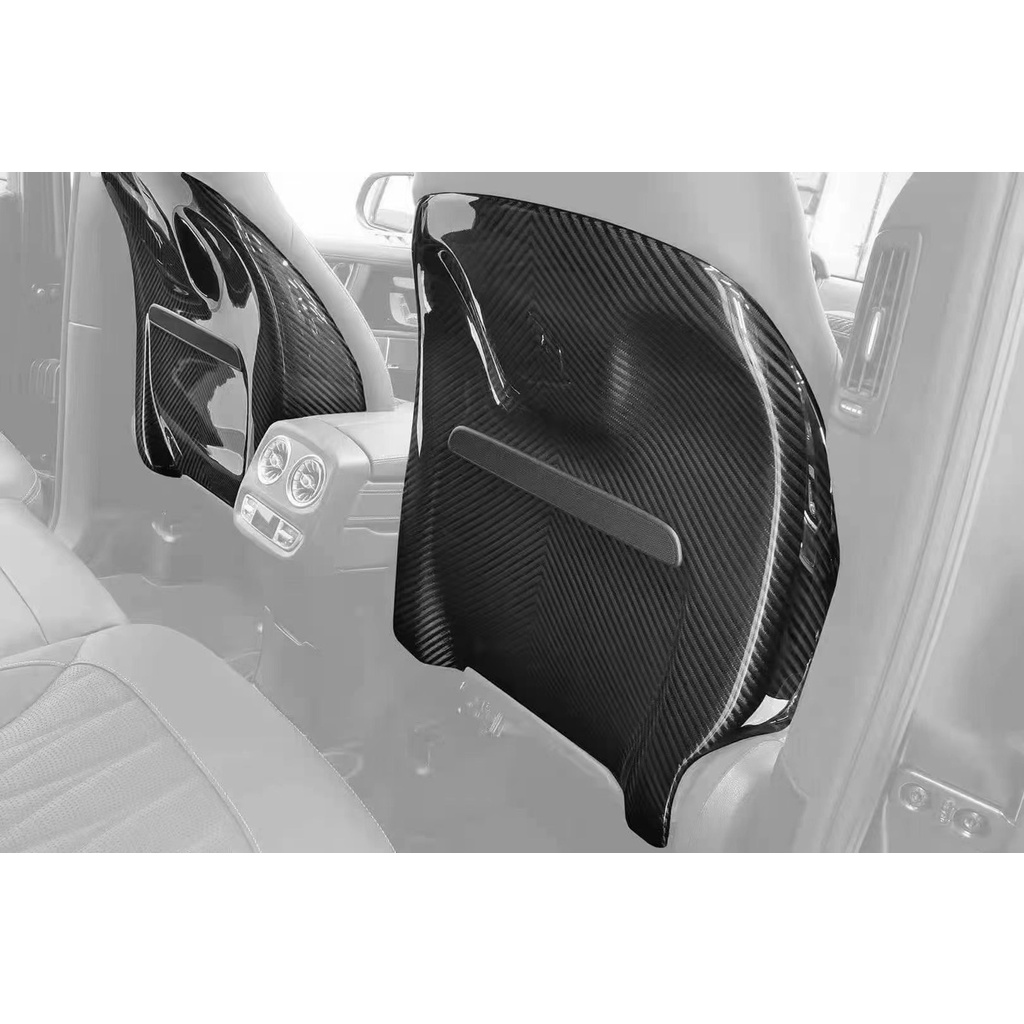 【M.GARAGE】Benz W464 G500 G63 Brabus 乾碳 碳纖維 椅背 椅背蓋 貼件 改裝 套件