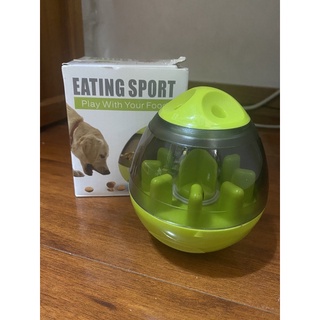 ［售］全新不倒翁寵物餵食器 玩具