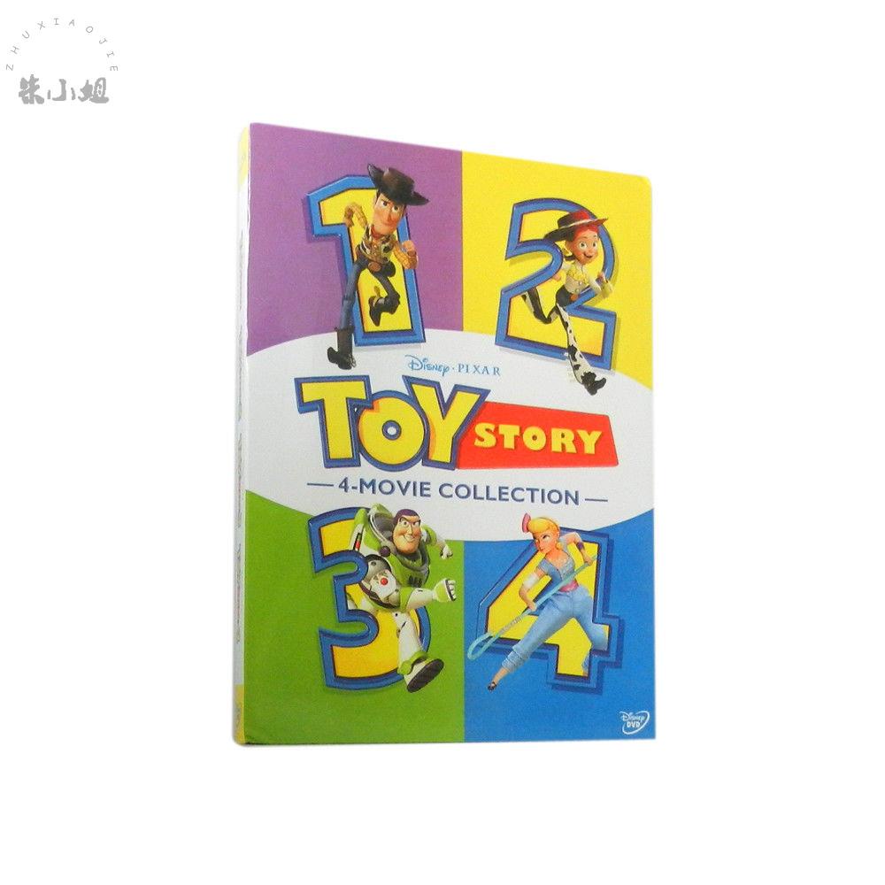 玩具總動員1-4合集 Toy Story 6DVD 高清動畫片兒童學英語啟蒙