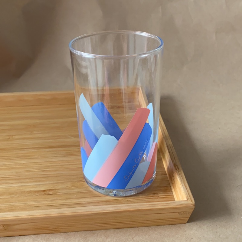 早期 日本🇯🇵佐佐木硝子株式会社出品🌷絕版了～普普風格玻璃杯一入🌷久置未用🌷拍照超美🌷
