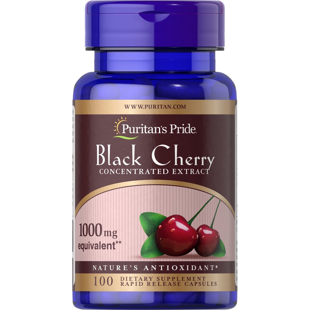 普麗普萊 Black Cherry Extract 1000 mg 黑櫻桃提取物 1000 毫克